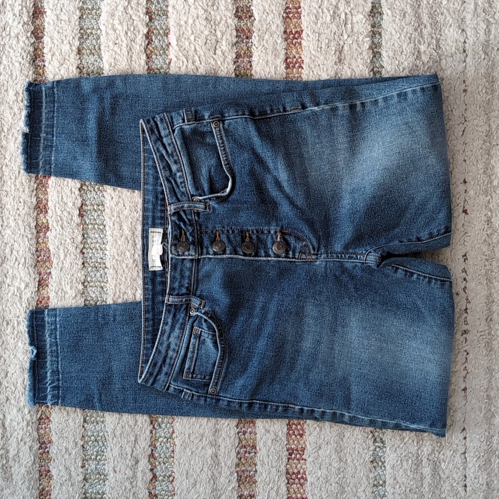 Harper Button Fly Jeans, Size 28